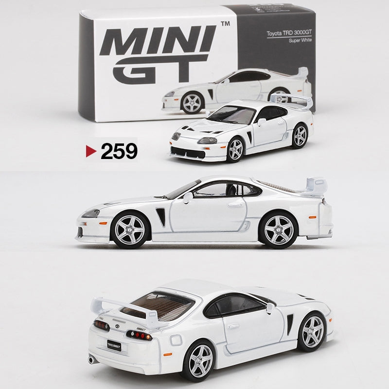 Mini GT 1:64 Toyota TRD Supra 3000GT Super White Macao